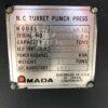 AMADA PEGA 344 Turret Punch, 1983 - Image 5
